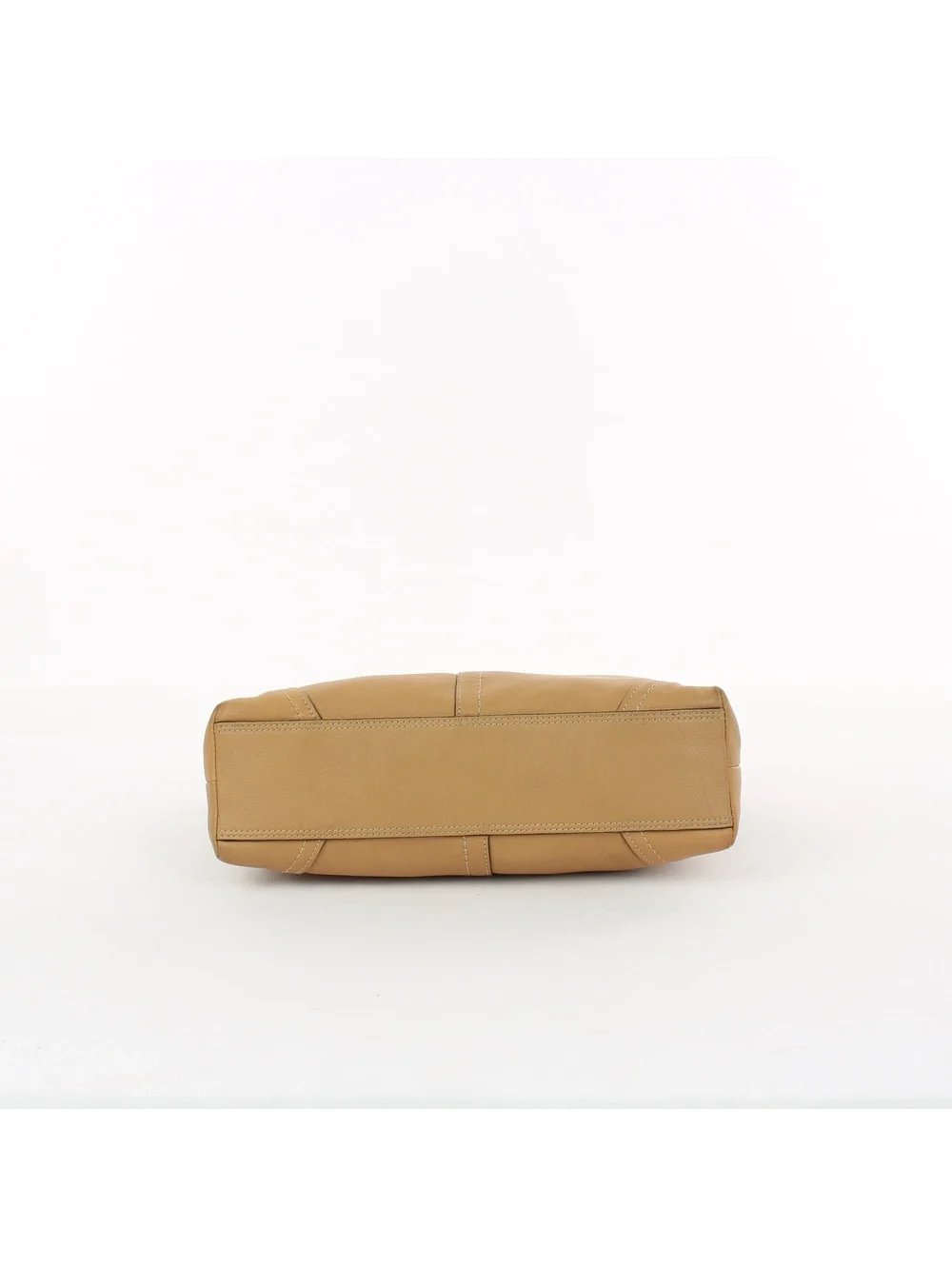 Coach Vintage Y2K Hamptons Soho Demi Tan Leather Bag F11195